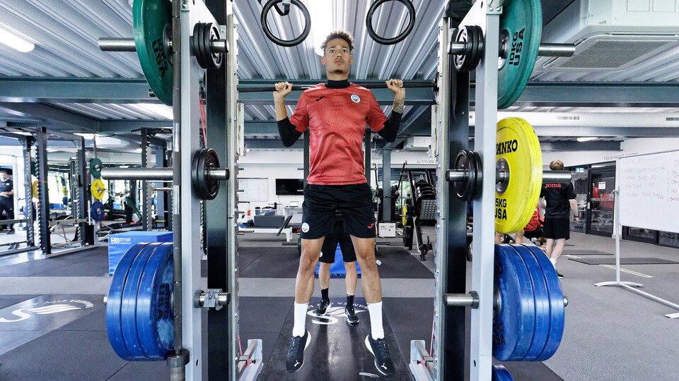 Training ahead of Hull City