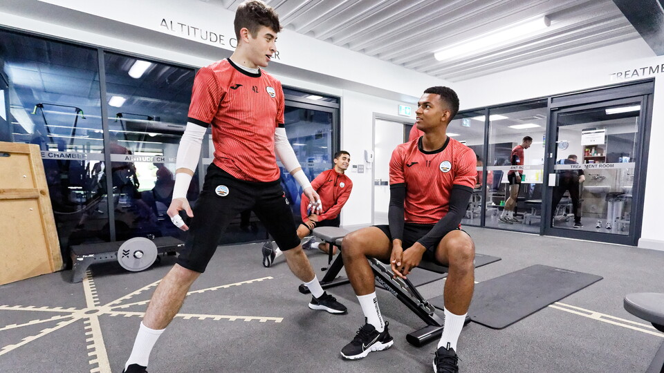 Training ahead of Hull City
