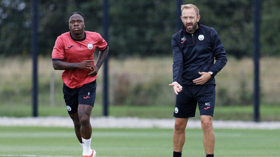 Training ahead of Hull City