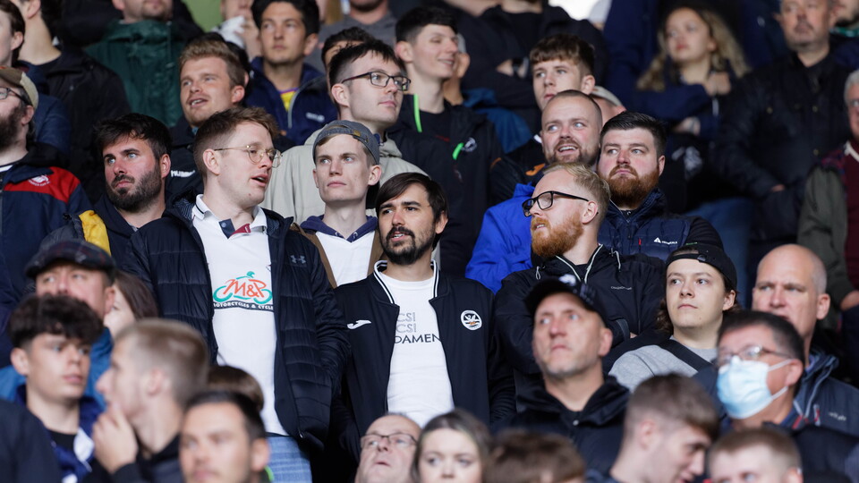 Swansea City supporters