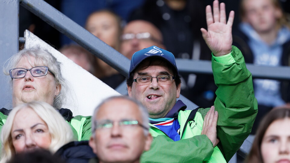 Swansea City supporters