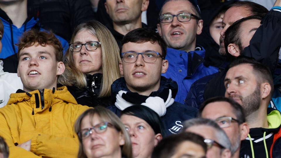 Swansea City supporters