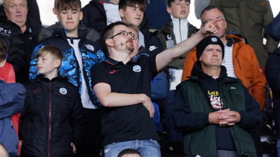 Swansea City supporters
