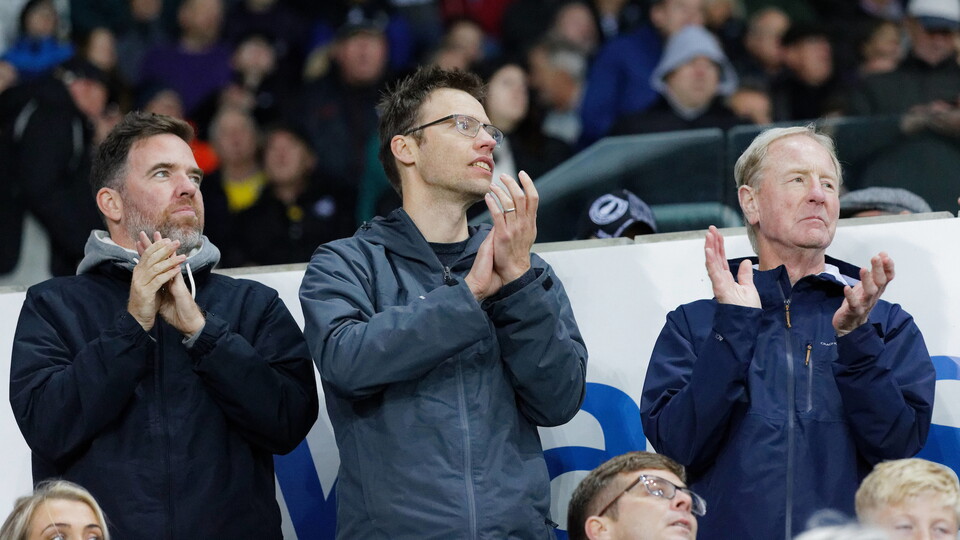 Swansea City supporters