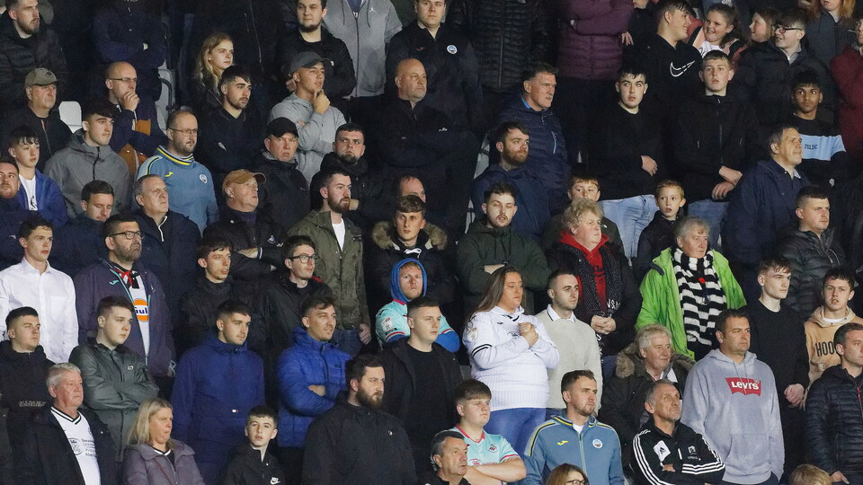 Swansea City supporters