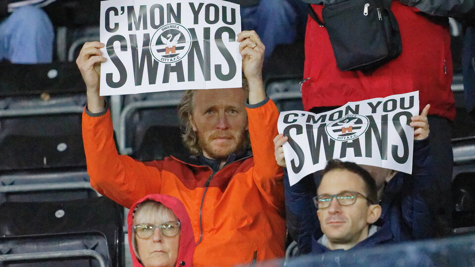 Swansea City supporters
