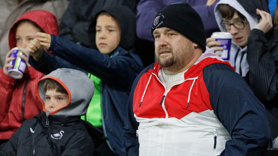 Swansea City supporters