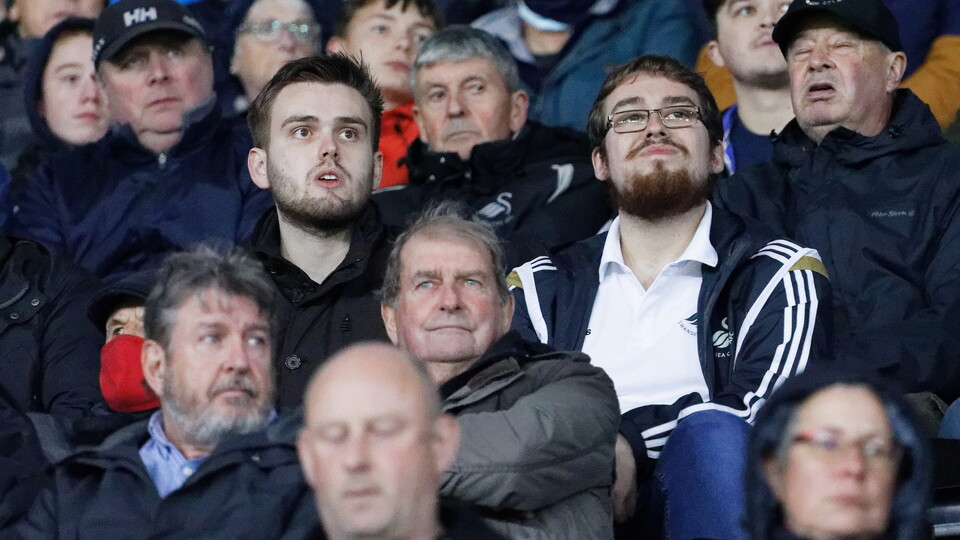 Swansea City supporters