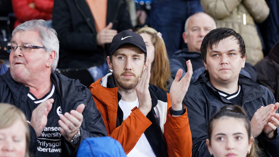 Swansea City supporters