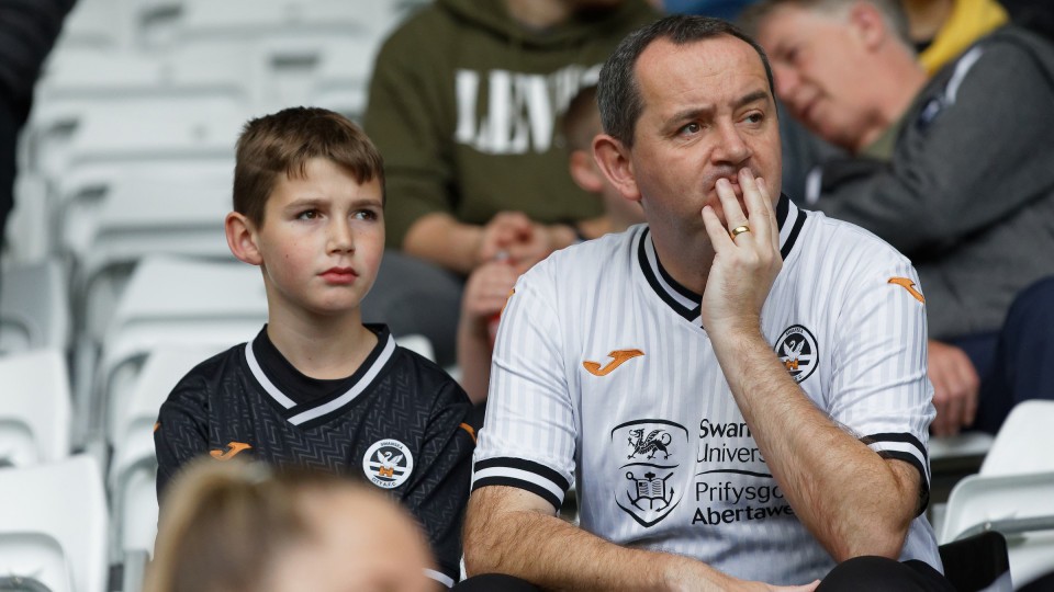Swansea City supporters