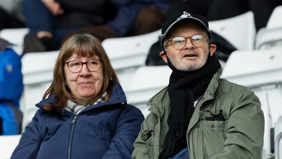 Swansea City supporters