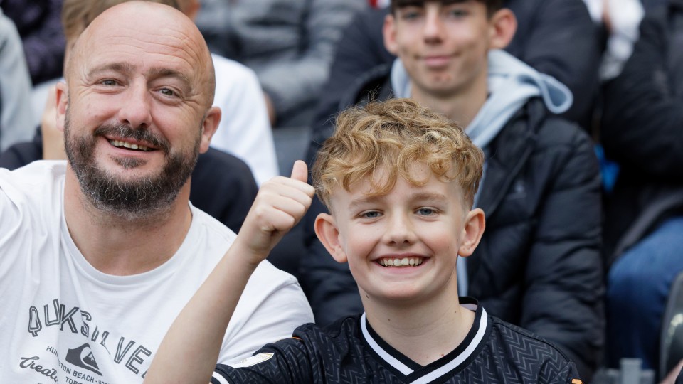 Swansea City supporters