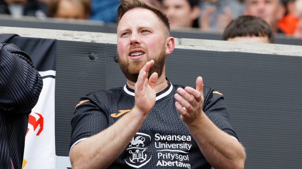 Swansea City supporters