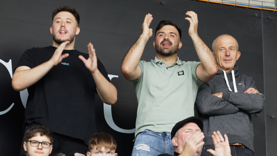 Swansea City supporters