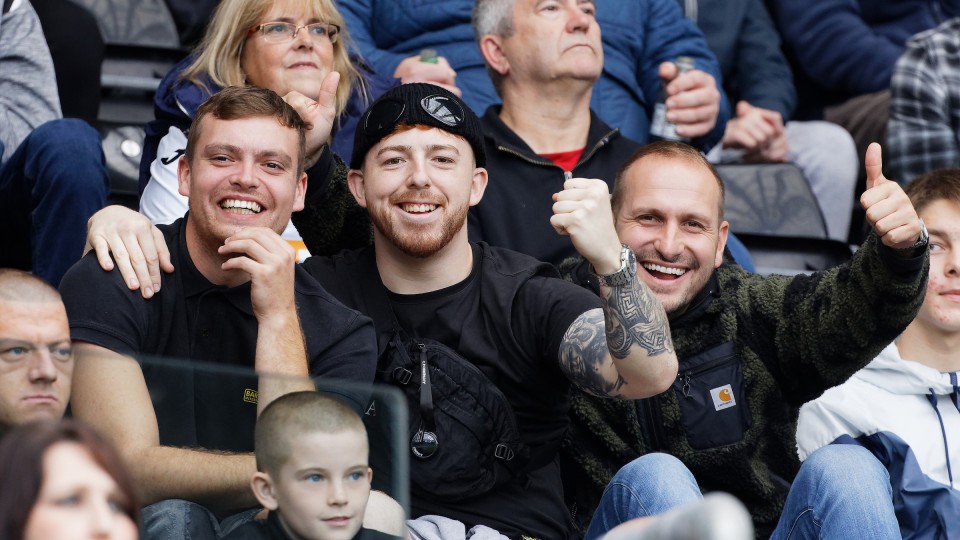 Swansea City supporters