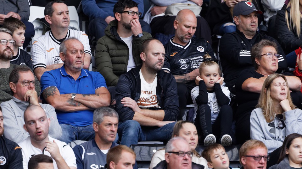 Swansea City supporters