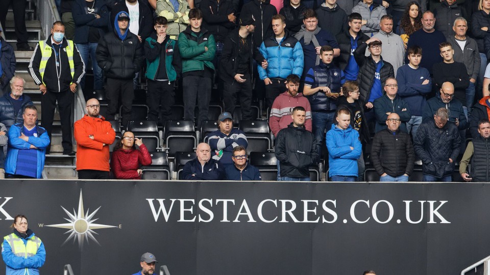 Swansea City supporters