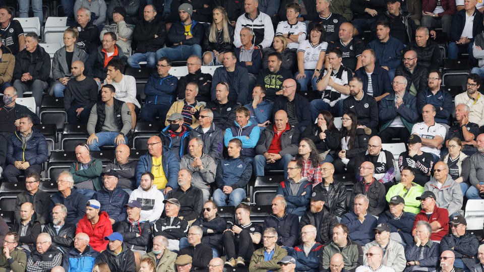 Swansea City supporters