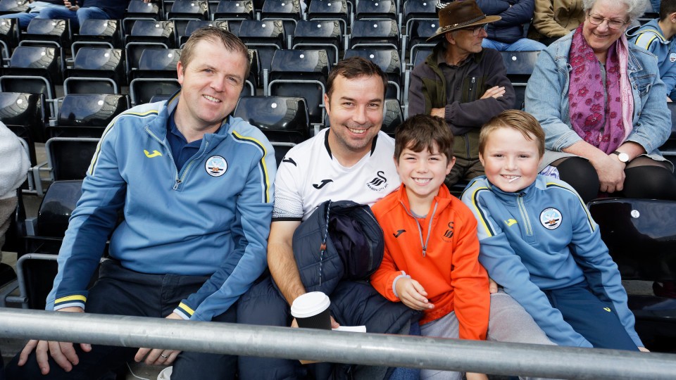 Swansea City supporters
