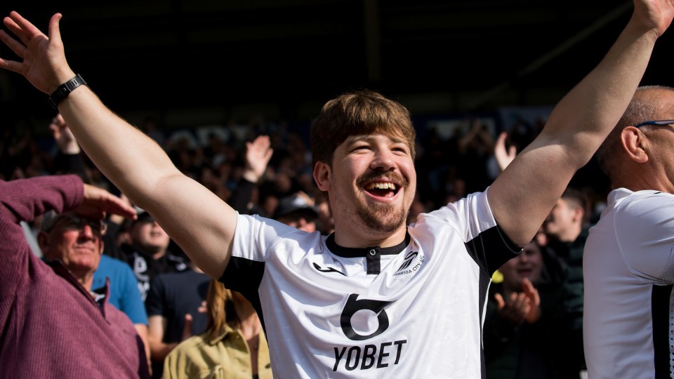 Swansea City supporters