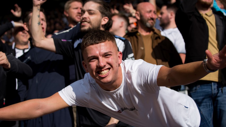 Swansea City supporters