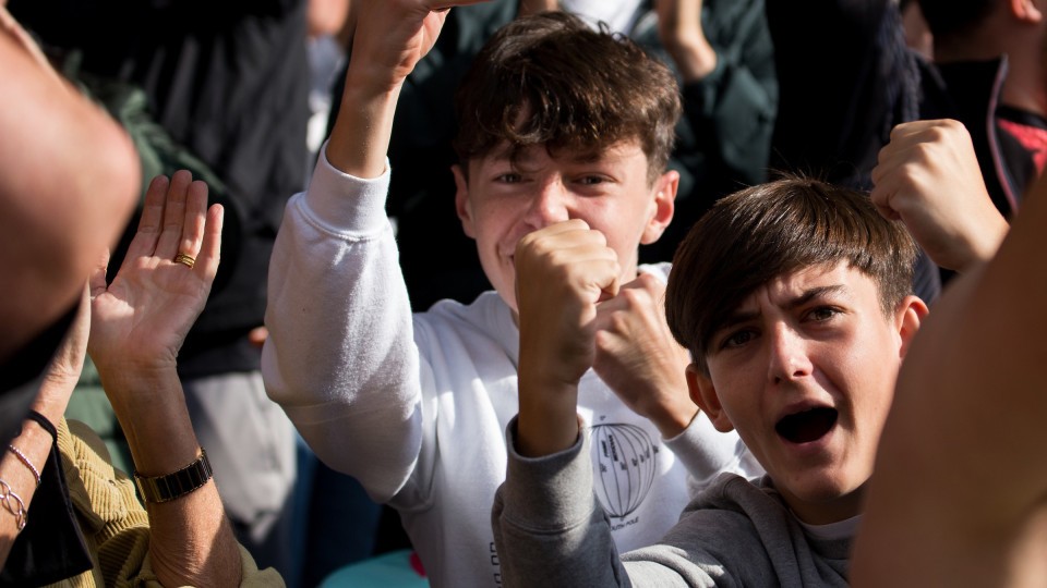 Swansea City supporters