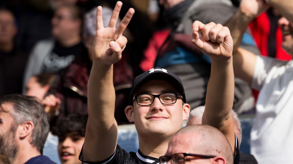 Swansea City supporters