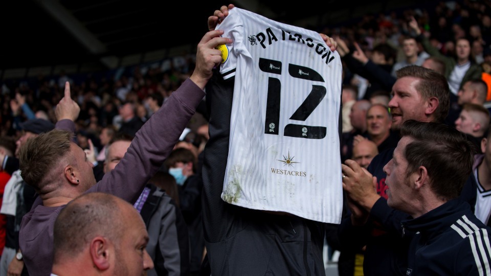 Swansea City supporters