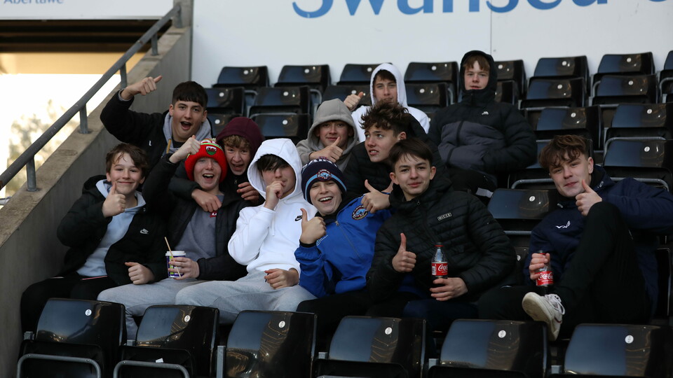 Swansea City supporters
