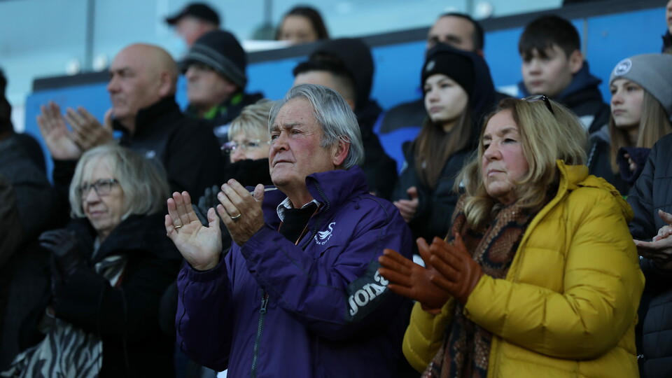 Swansea City supporters