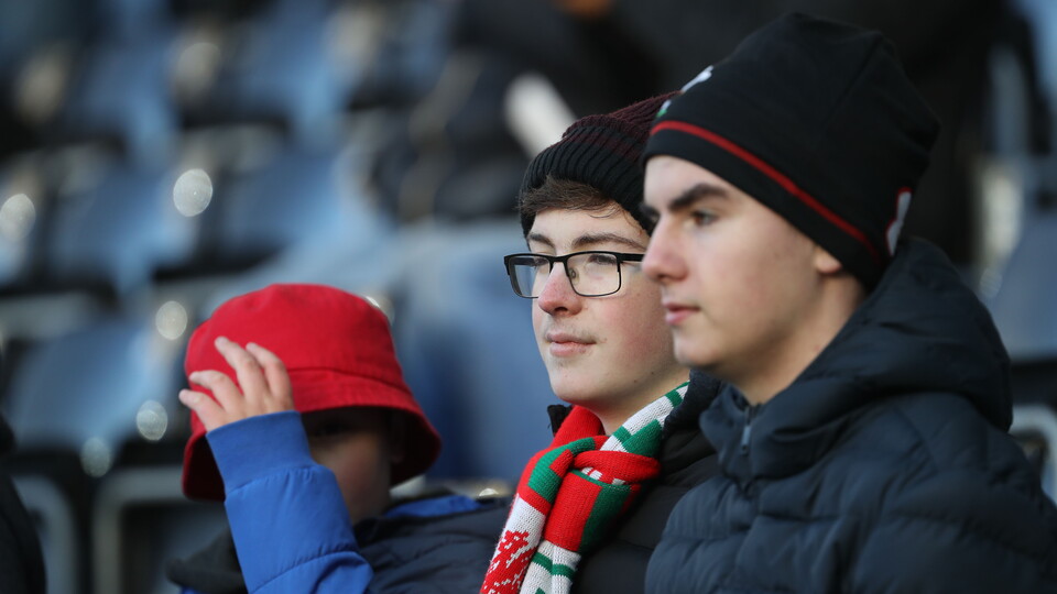 Swansea City supporters