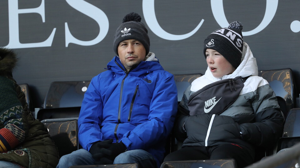 Swansea City supporters