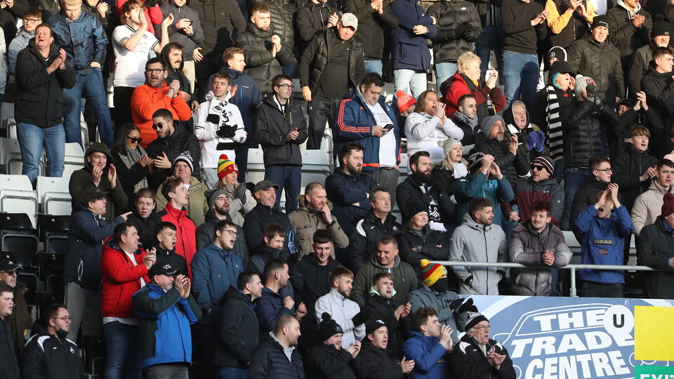 Swansea City supporters