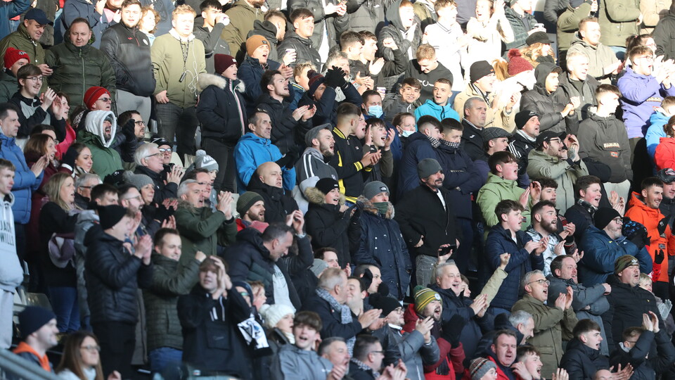 Swansea City supporters