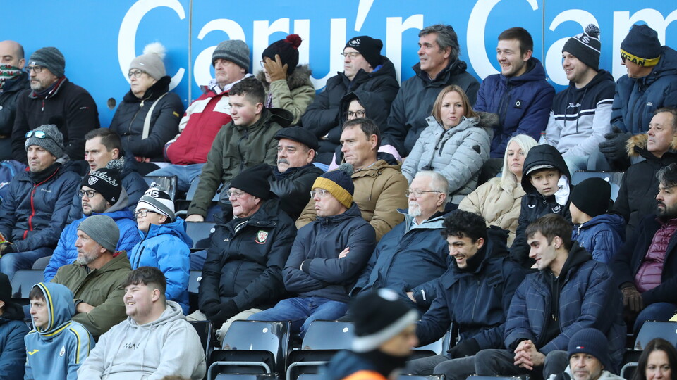 Swansea City supporters