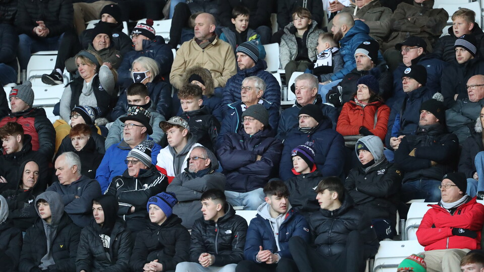Swansea City supporters