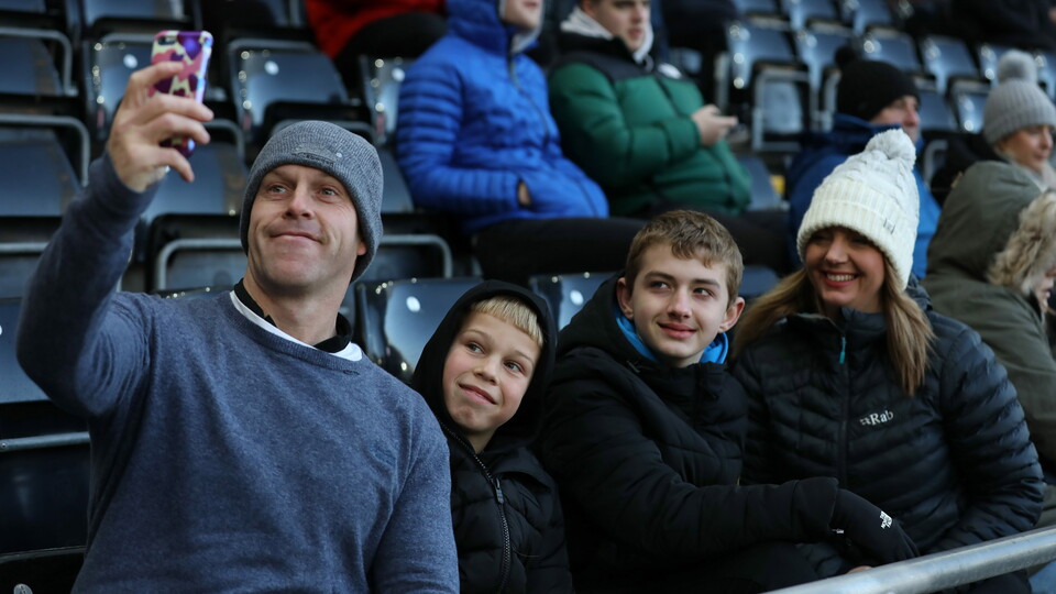 Swansea City supporters