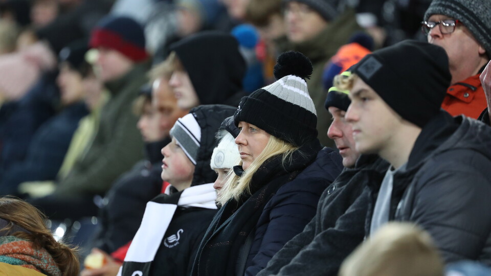 Swansea City supporters
