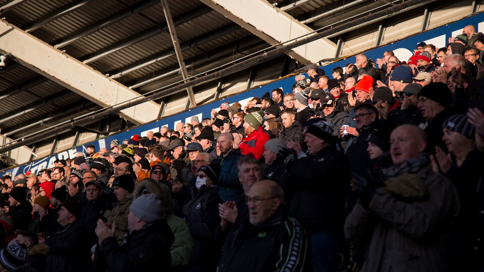 Swansea City supporters