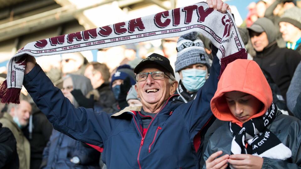 Swansea City supporters