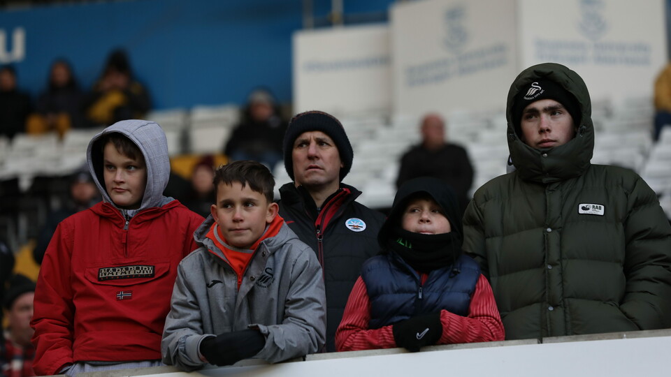 Swansea City supporters