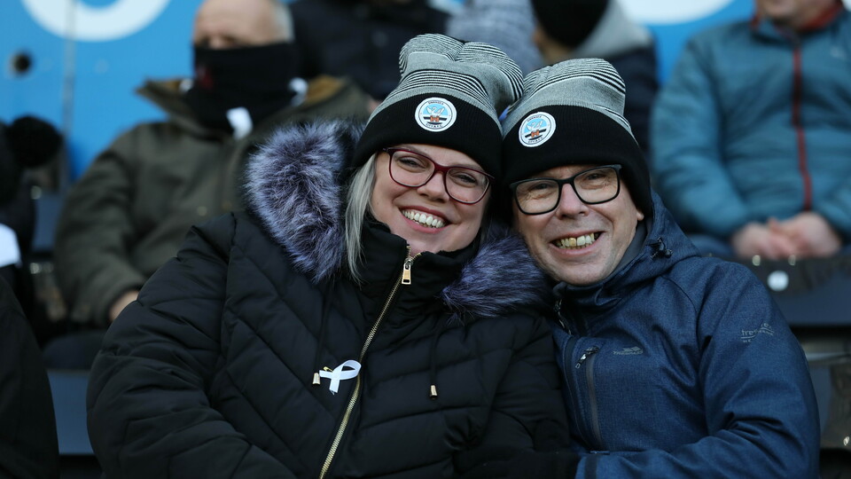Swansea City supporters