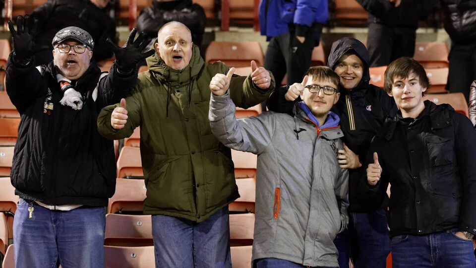 Swansea City supporters