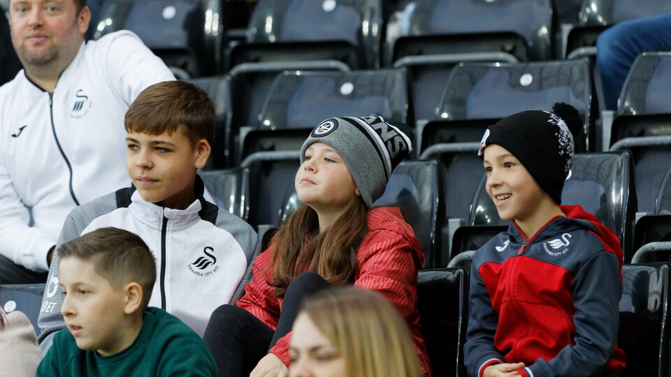 Swansea City supporters
