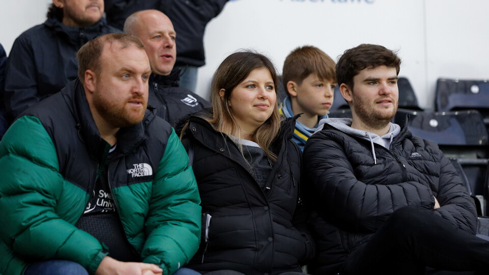 Swansea City supporters
