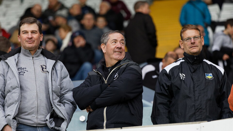 Swansea City supporters