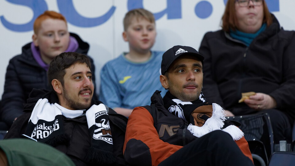 Swansea City supporters