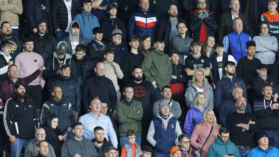 Swansea City supporters