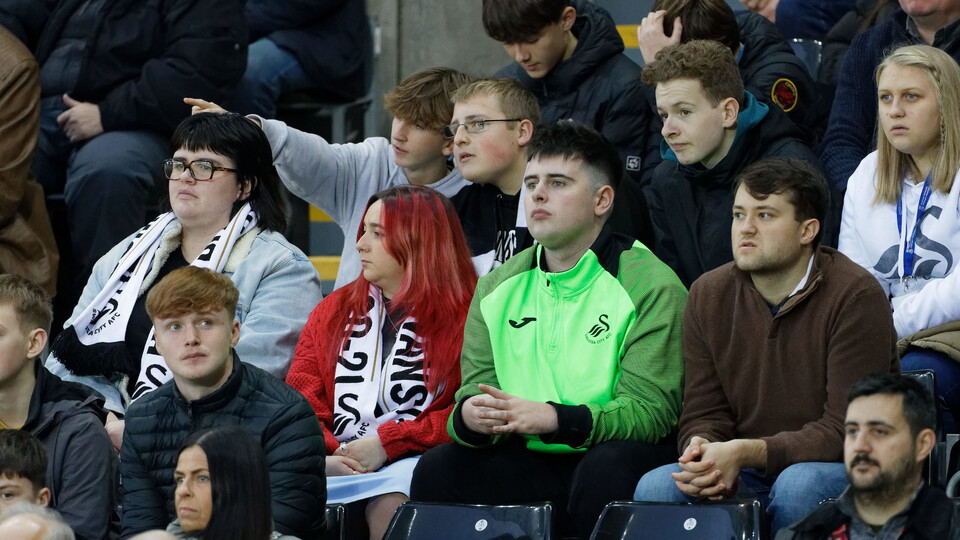 Swansea City supporters
