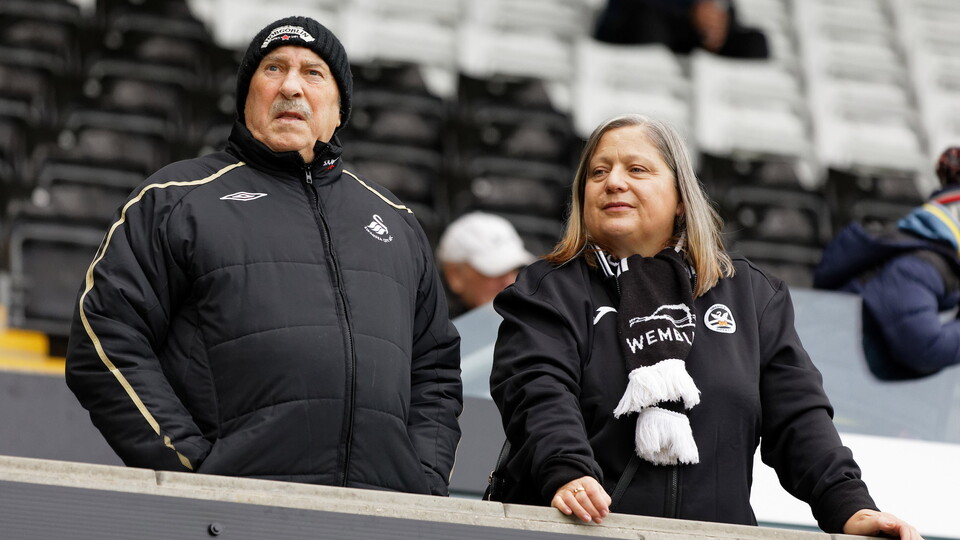 Swansea City supporters